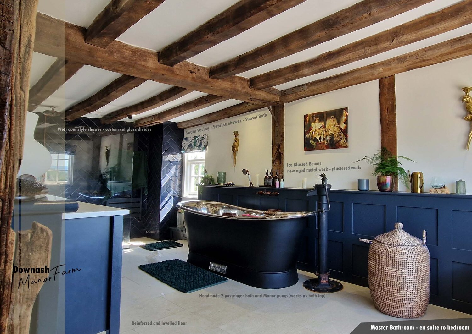 Manor farm oak-framed loft