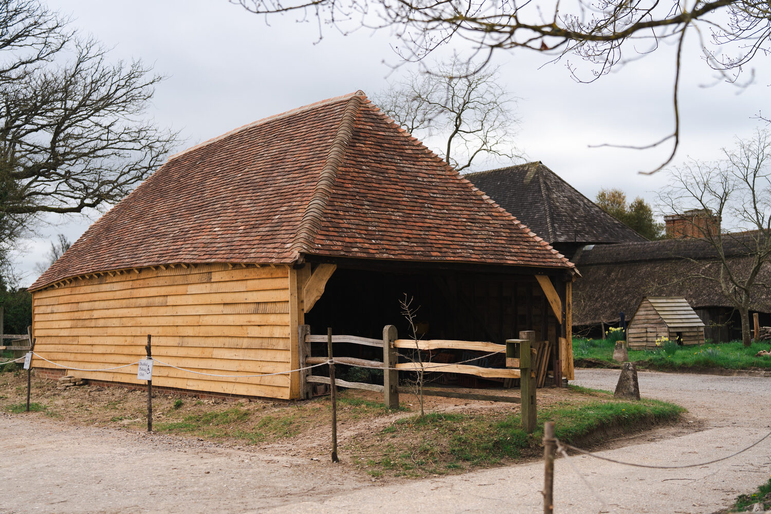 Great Dixter cart shed restoration
