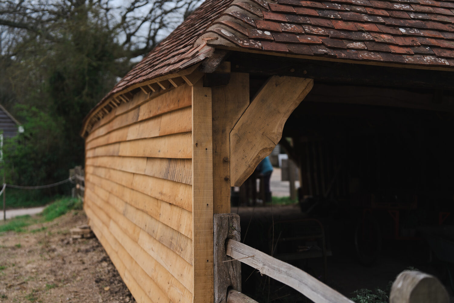 Great Dixter cart shed restoration