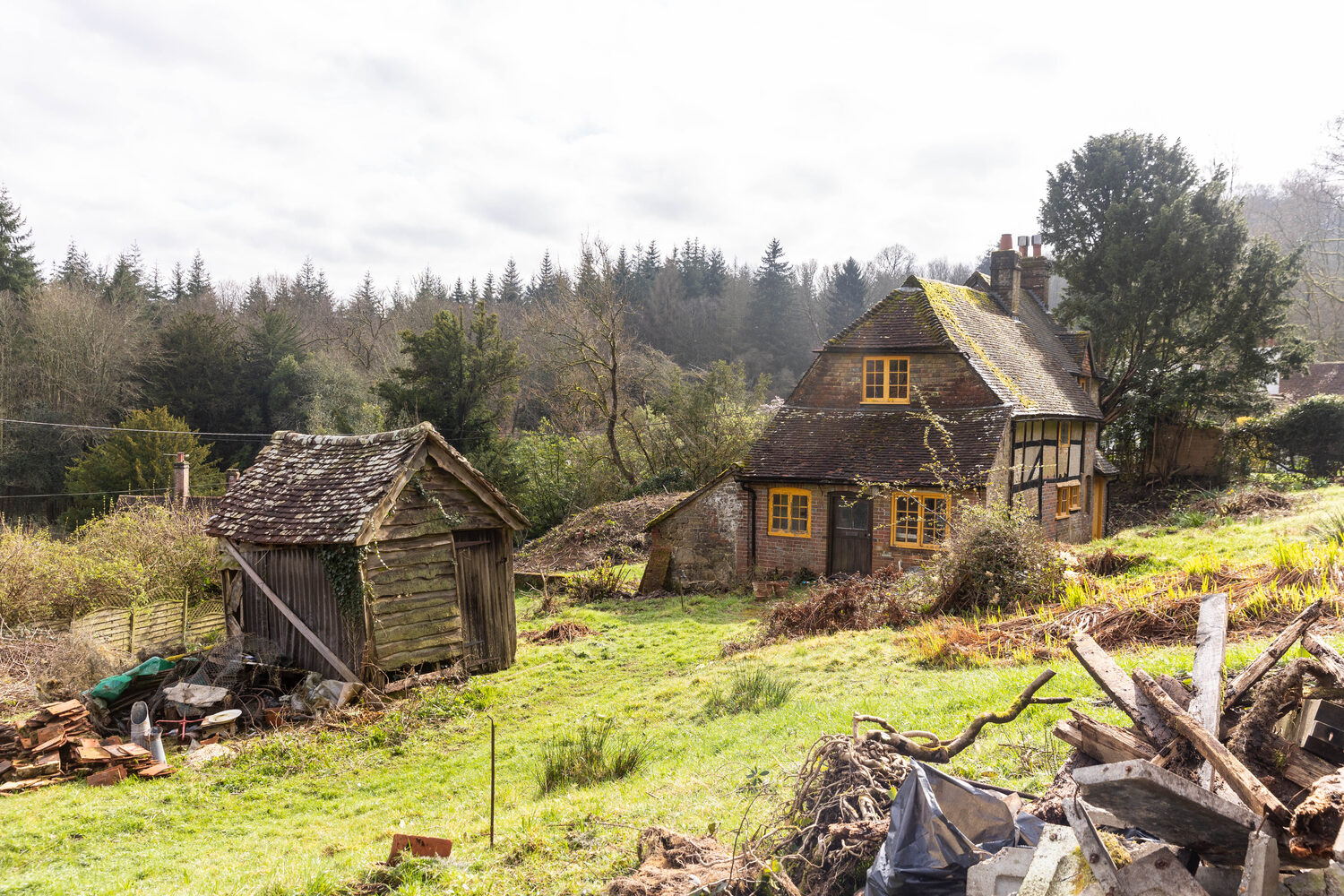 Grade II listed cottage restoration