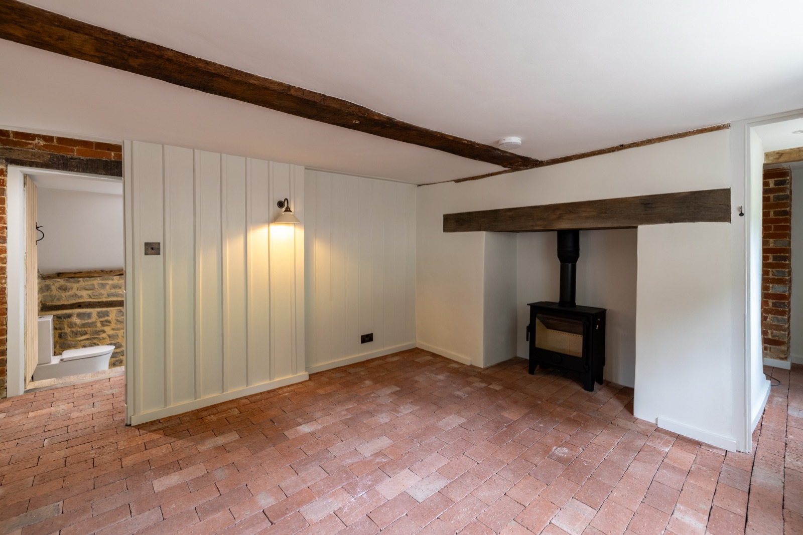 Grade II listed cottage, completed