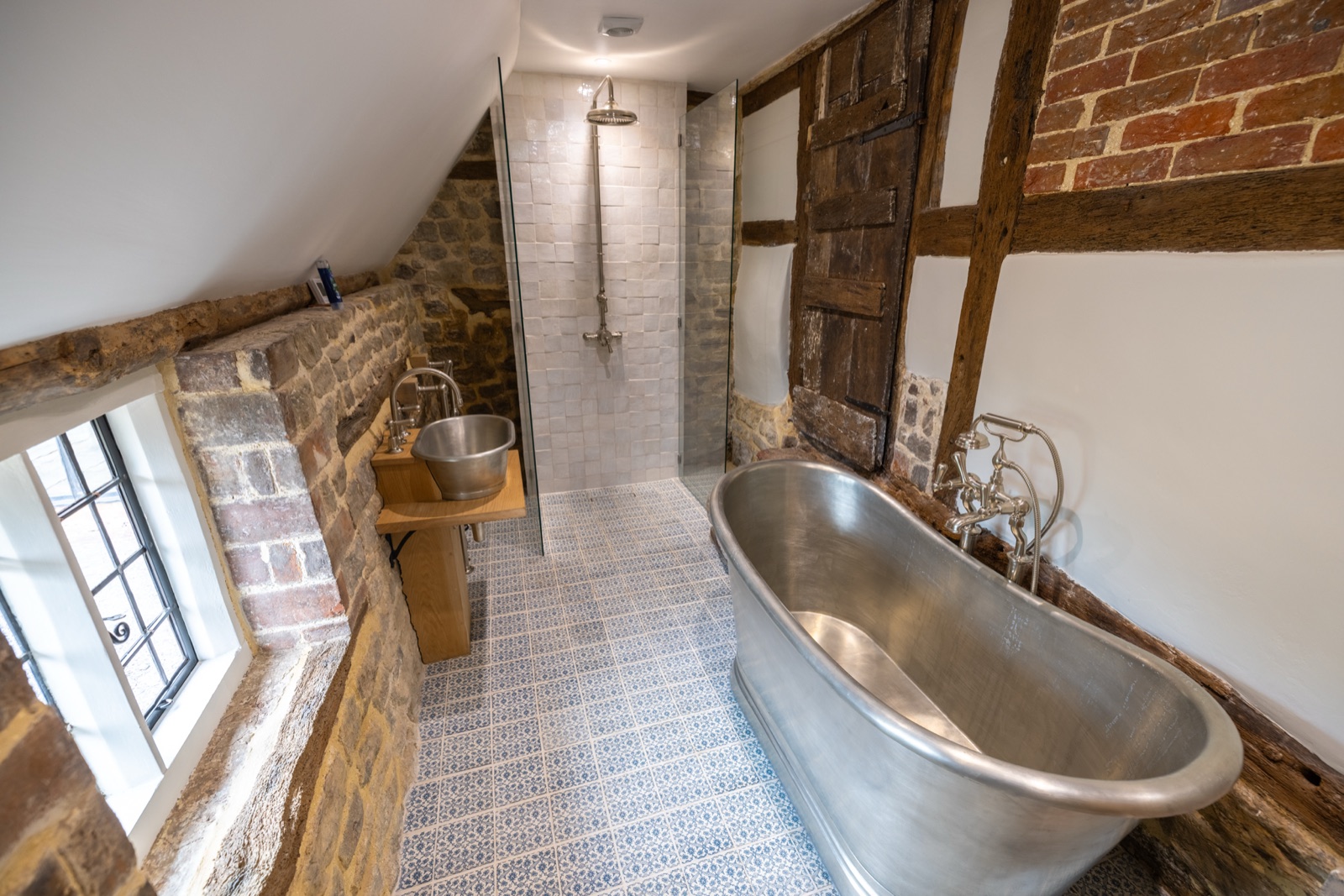 Grade II listed cottage, completed