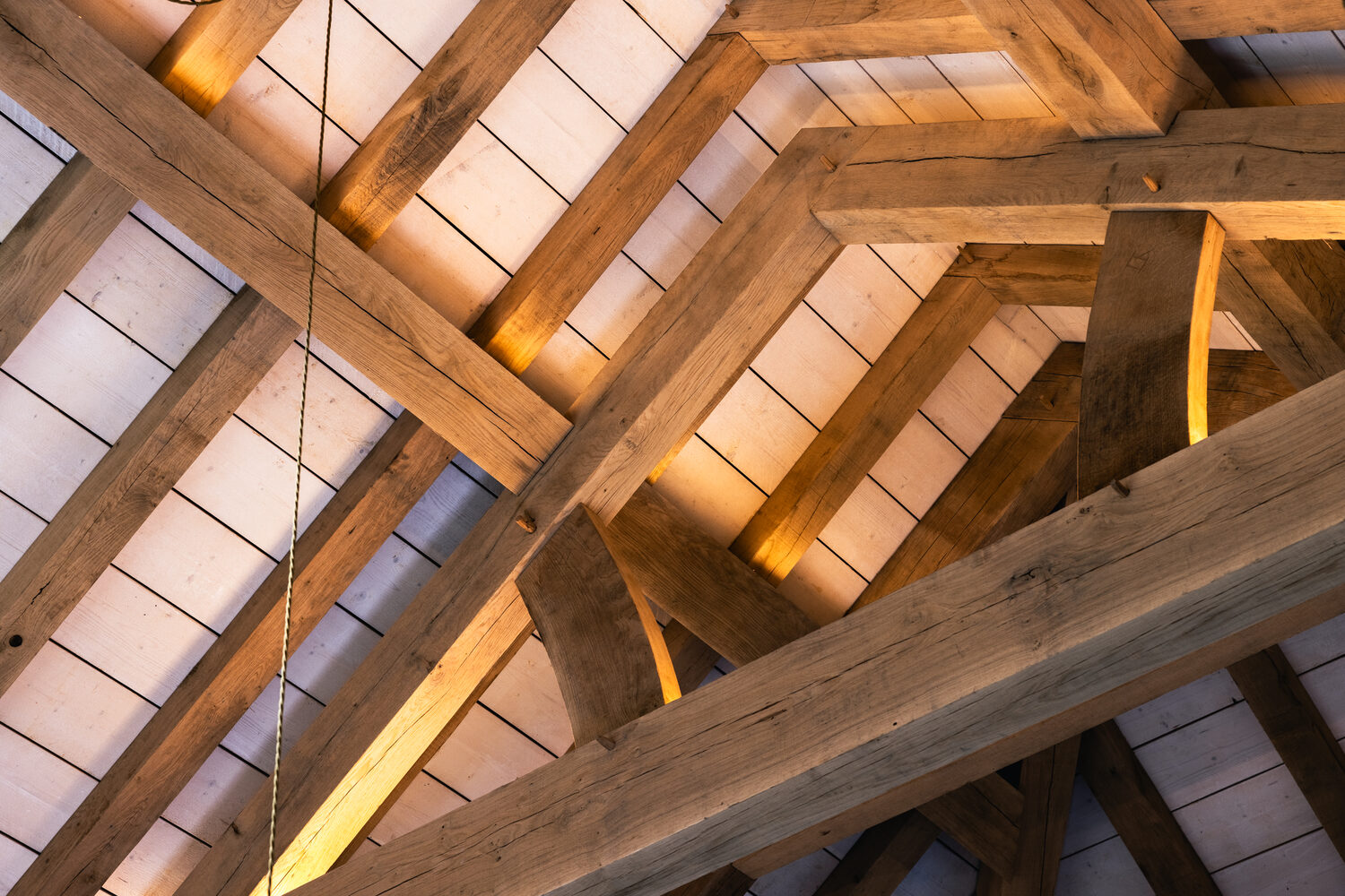 Grade II flint barn restoration